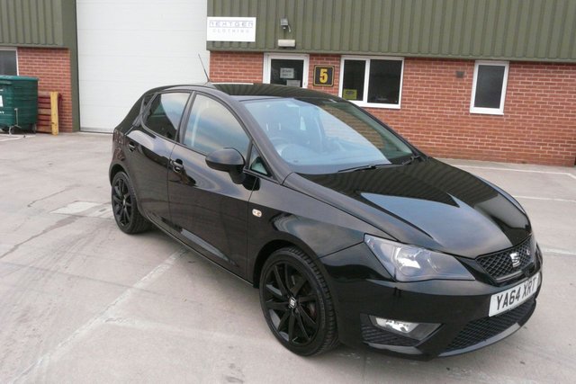 2015 64 Seat Ibiza 1.4 TSI ACT FR BLACK 5d 140 BHP