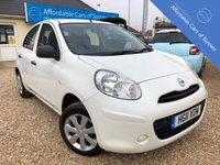 USED 2011 11 NISSAN MICRA 1.2 VISIA 5d 79 BHP Long MOT April 2020 & &pound;30 Annual Road Tax