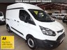 USED 2014 64 FORD TRANSIT CUSTOM 2.2 270 ECO-TECH P/V L1 SWB HI ROOF TWIN SIDE DOOR VAN "YOU'RE IN SAFE HANDS" - AA DEALER PROMISE