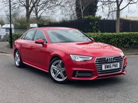 USED 2016 16 AUDI A4 2.0 TDI S LINE 4d 188 BHP ABSOLUTELY STUNNING!! FINANCE ME!