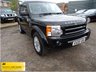 USED 2009 09 LAND ROVER DISCOVERY 2.7 3 TDV6 SE 5d AUTO 188 BHP BLACK LEATHER 7 LANDROVER SERVICE STAMPS COLOUR SAT NAV