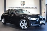 USED 2014 14 BMW 3 SERIES 2.0 318D SE 4DR 141 BHP full service history *NO ADMIN FEES* FINISHED IN STUNNING SAPPHIRE METALLIC BLACK WITH FULL BLACK LEATHER INTERIOR + FULL SERVICE HISTORY + SATELLITE NAVIGATION + BLUETOOTH + HEATED SEATS + DAB RADIO + CRUISE CONTROL + RAIN SENSORS + PARKING SENSORS + 17" ALLOY WHEELS