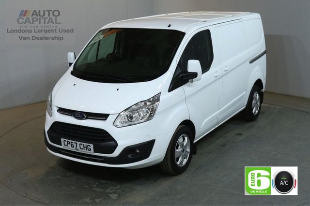 2017 67 FORD TRANSIT CUSTOM 2.0 290 LIMITED 130 BHP L1 H1 SWB EURO 6 AIR CON VAN
