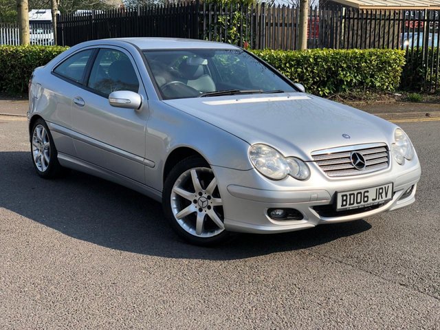 2006 06 Mercedes-Benz C Class 1.8 C180 KOMPRESSOR SE SPORTS 3d AUTO 141 BHP
