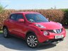 USED 2015 65 NISSAN JUKE 1.2 TEKNA DIG-T 5d FULL NISSAN SERVICE HISTORY * LOW MILEAGE * SAT NAV * BLUETOOTH * FULL LEATHER