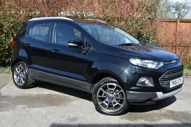 2016 16 Ford Ecosport 1.0 T EcoBoost Titanium SUV 5dr Petrol Manual (125 g/km, 123 bhp)