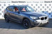 USED 2014 14 BMW X1 2.0 18d SPORT XDRIVE AUTOMATIC RED LEATHER BLACK PACK CORAL RED LEATHER FBMWSH