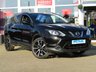 USED 2016 65 NISSAN QASHQAI 1.5 DCI TEKNA 5d 108 BHP STUNNING, &pound;20 ROAD TAX, NISSAN QASHQAI 1.5 DCI TEKNA,108 BHP. Finished in PEARL BLACK with contrasting EBONY BLACK HEATED SEATS. The Qashqai is one of the best selling SUV's around at the moment. This facelifted Top of the range edition is comfy, easy to drive and has enough space for 5 adults. Features include, Full heated leather, Sat Nav, Pan Roof, 360 Reverse Cameras, DAB, B/Tooth and much more.
