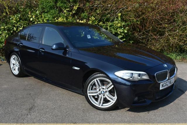 2013 62 BMW 525d 2.0 525d M Sport Saloon 4dr Diesel Automatic (132 g/km, 218 bhp)