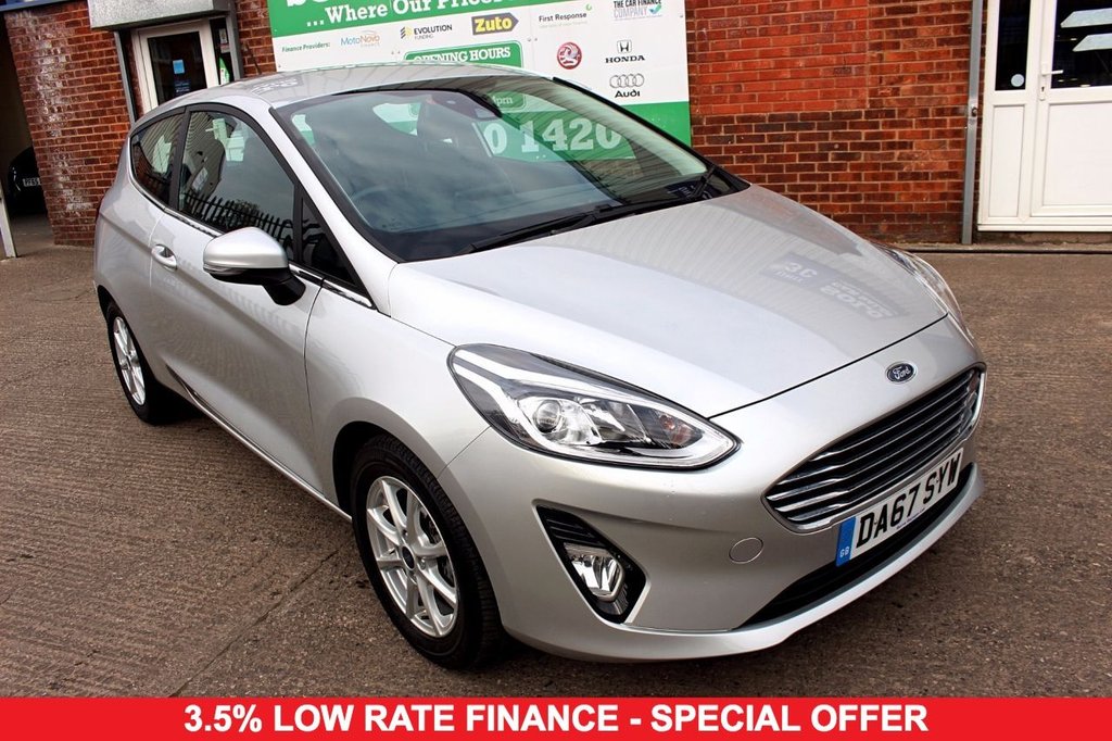 2017 67 FORD FIESTA 1.1 ZETEC 3d 85 BHP