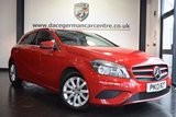 USED 2013 13 MERCEDES-BENZ A-CLASS 1.5 A180 CDI BLUEEFFICIENCY SE 5DR 109 BHP full service history *NO ADMIN FEES* FINISHED IN STUNNING JUPITER RED WITH BLACK HALF LEATHER INTERIOR + FULL SERVICE HISTORY + STYLE PACK + SEAT COMFORT PACK + AIR CONDITIONING + ELECTRIC FOLDING MIRRORS + BLUETOOTH + 16 INCH ALLOY WHEELS