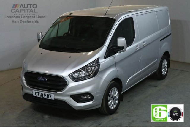 2018 18 FORD TRANSIT CUSTOM 2.0 300 LIMITED L1 H1 130 BHP SWB EURO 6 AIR CON