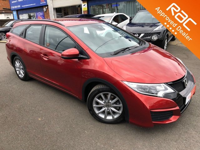 2016 16 Honda Civic 1.8 I-VTEC S TOURER 5d AUTO 140 BHP