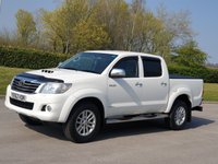 USED 2013 62 TOYOTA HI-LUX 3.0 INVINCIBLE 4X4 D-4D DCB 1d AUTO 169 BHP SAT NAV+LEATHER ** NO VAT ** NO VAT