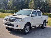 USED 2013 62 TOYOTA HI-LUX 3.0 INVINCIBLE 4X4 D-4D DCB 1d AUTO 169 BHP SAT NAV+LEATHER ** NO VAT ** NO VAT