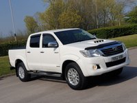 USED 2013 62 TOYOTA HI-LUX 3.0 INVINCIBLE 4X4 D-4D DCB 1d AUTO 169 BHP SAT NAV+LEATHER ** NO VAT ** NO VAT