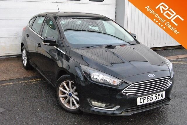 2016 65 Ford Focus 1.6 TITANIUM Navigation 5d AUTO 124 BHP
