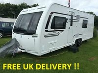 USED 1970 LUNAR DELTA TS Twi Axle Fixed Single Beds 2016 Model Touring Caravan  