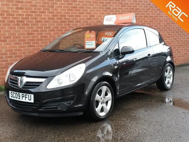2009 09 Vauxhall Corsa 1.0 LIFE 3d 60 BHP RAC WARRANTY - SERVICE - FULL MOT