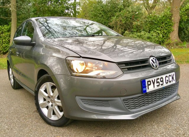 2009 59 Volkswagen Polo 1.2 SE 5d 60 BHP AIRCON / ALLOYS / 55,400 MILES/ NEW BRAKES JUST FITTED