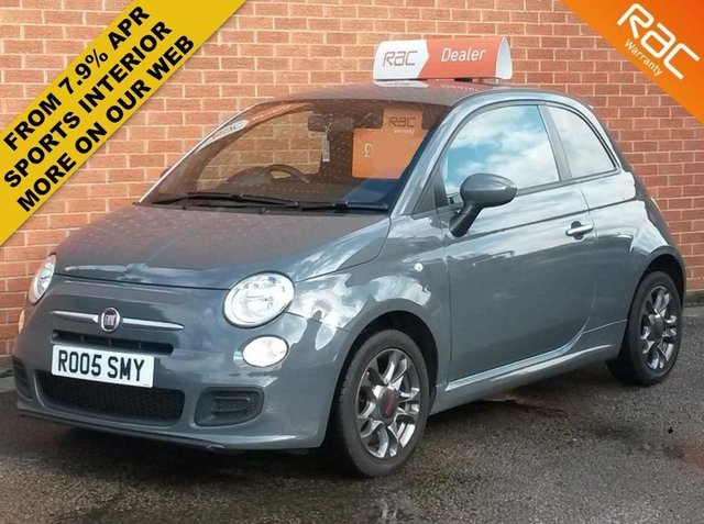 2014 14 Fiat 500 1.2 S 3d    RAC WARRANTY