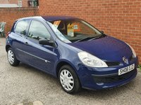USED 2008 08 RENAULT CLIO 1.1 FREEWAY 16V 3d 75 BHP   ** 1 LADY OWNER - RAC WARRANTY** 