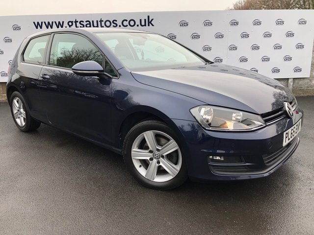 2016 65 Volkswagen Golf 1.6TDI MATCH BLUEMOTION TECHNOLOGY THREE DOOR 110BHP