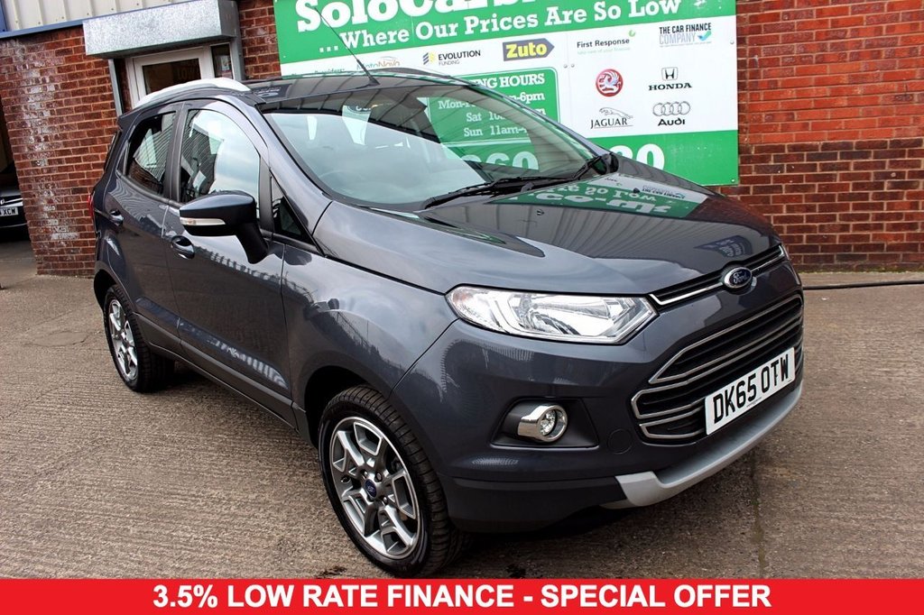 2015 65 FORD ECOSPORT 1.5 TITANIUM TDCI 5d 89 BHP