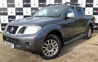 USED 2015 15 NISSAN NAVARA 3.0 OUTLAW DCI 4X4 SHR DCB 1d AUTO 228 BHP great spec inc full leather and ICE