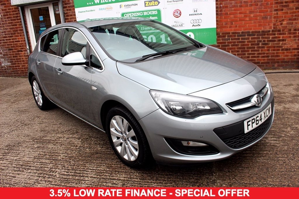 2014 64 VAUXHALL ASTRA 1.6 TECH LINE CDTI ECOFLEX S/S 5d 108 BHP