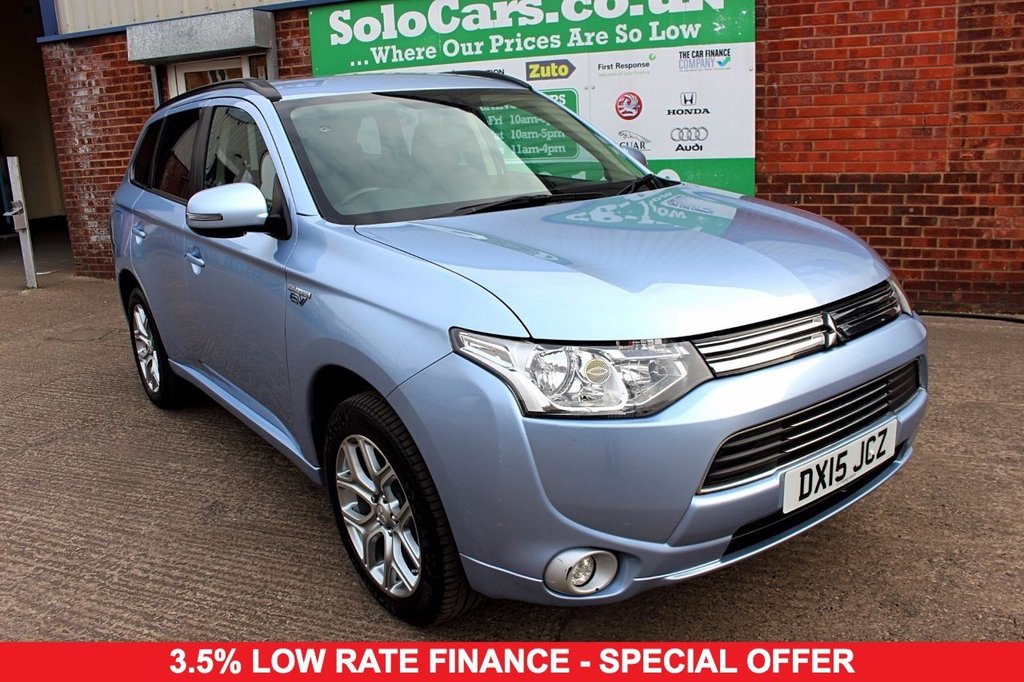 2015 15 MITSUBISHI OUTLANDER 2.0 PHEV GX 3H 5d AUTO 162 BHP
