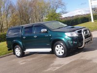 USED 2011 11 TOYOTA HI-LUX 3.0 INVINCIBLE 4X4 D-4D DCB 1d 169 BHP NO VAT ** NO VAT+SAT NAV+ CANOPY