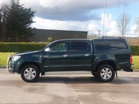 USED 2011 11 TOYOTA HI-LUX 3.0 INVINCIBLE 4X4 D-4D DCB 1d 169 BHP NO VAT ** NO VAT+SAT NAV+ CANOPY