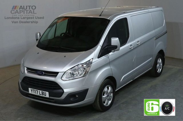 2017 17 FORD TRANSIT CUSTOM 2.0 270 LIMITED 130 BHP SWB L1 H1 SAT NAV AIR CON EURO 6 VAN
