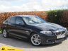 USED 2012 62 BMW 5 SERIES 2.0 520D M SPORT 4d 181 BHP FULL CREAM LEATHER, LARGE MEDIA SCREEN 12 MTHS AA BREAKDOWN COVER