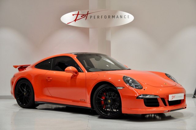 2015 65 Porsche 911 3.8 CARRERA GTS PDK 2d AUTO 430 BHP LAVA ORANGE