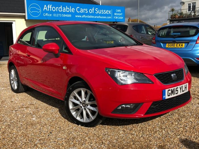 2015 15 Seat Ibiza 1.4 TOCA 3d 85 BHP