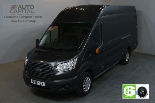 2018 18 FORD TRANSIT 2.0 350 L4 H3 130 BHP TREND EXTRA LWB JUMBO EURO 6 AIR CON