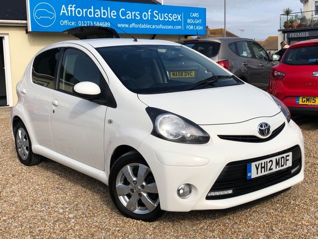 2012 12 Toyota Aygo 1.0 VVT-I FIRE AC 5d 67 BHP