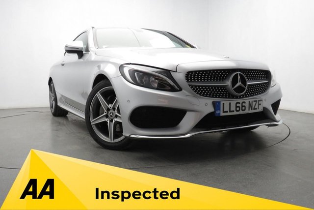 2017 66 MERCEDES-BENZ C CLASS 2.1 C 220 D AMG LINE 2d 168 BHP