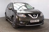 USED 2015 65 NISSAN X-TRAIL 1.6 DCI TEKNA PAN ROOF 7 SEATS 1 OWNER LEATHER DIESEL 7 SEATS + HEATED LEATHER SEATS + SATELLITE NAVIGATION + AROUND VIEW MONITOR + ELECTRIC PANORAMIC ROOF + BLUETOOTH + CRUISE CONTROL + CLIMATE CONTROL + MULTI FUNCTION WHEEL + PRIVACY GLASS + DAB RADIO + SIDE STEPS + XENON HEADLIGHTS + ELECTRIC WINDOWS + 19 INCH ALLOY WHEELS
