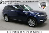 USED 2014 63 LAND ROVER RANGE ROVER SPORT 3.0 SDV6 HSE 5d AUTO 288 BHP Finished in stunning Loire Blue Metallic with Brown Leather Seats, 20" Alloy Wheels, Parking Sensors, Reversing Camera, Xenon Headlights and Full Land Rover Service History. Upon opening the drivers door you are presented with Satellite Navigation, Electric Seats, Memory Seats, Heated Seats, Bluetooth, DAB Radio, Stop/Start Function, Air Conditioning, Multi Function Wheel, Cruise Control, Electric Boot, Heated Windscreen
