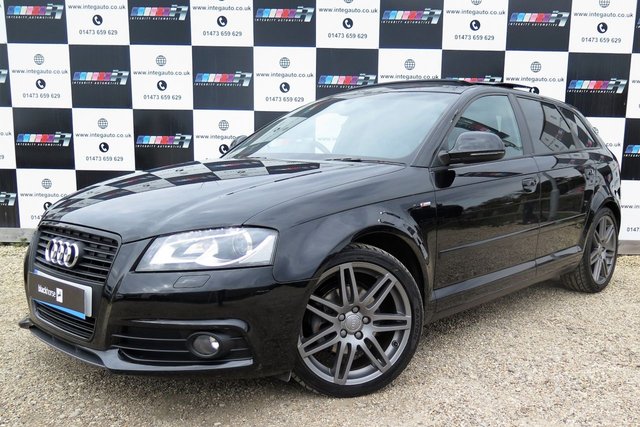 2010 10 Audi A3 2.0 SPORTBACK TDI S LINE SPECIAL EDITION 5d AUTO 138 BHP
