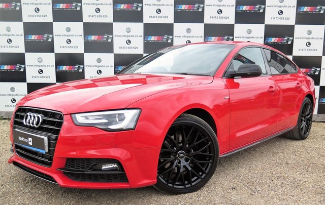 2015 65 Audi A5 1.8 SPORTBACK TFSI BLACK EDITION PLUS 5d AUTO 175 BHP
