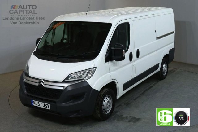 2017 67 CITROEN RELAY 2.0 35 L2H1 ENTERPRISE BLUEHDI 129 BHP MWB L/ROOF AIR CON EURO 6