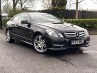 USED 2012 12 MERCEDES-BENZ E CLASS 2.1 E250 CDI BLUEEFFICIENCY S/S SPORT 2d AUTO 204 BHP VERY WELL MAINTAINED!! STUNNING