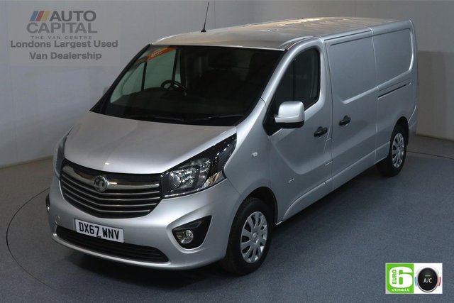 2017 67 VAUXHALL VIVARO 1.6 L2H1 LWB 2900 SPORTIVE CDTI 120 BHP EURO 6 AIR CON