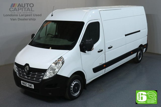 2017 67 RENAULT MASTER 2.3 LM35 BUSINESS DCI L3H2 LWB 130 BHP EURO 6 AIR CON