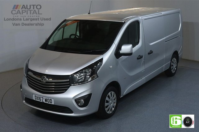 2017 67 VAUXHALL VIVARO 1.6 L2H1 LWB 2900 SPORTIVE CDTI 120 BHP EURO 6 AIR CON