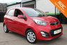 USED 2012 61 KIA PICANTO 1.2 2 ECODYNAMICS 5d 84 BHP VIEW AND RESERVE ONLINE OR CALL 01527-853940 FOR MORE INFO.